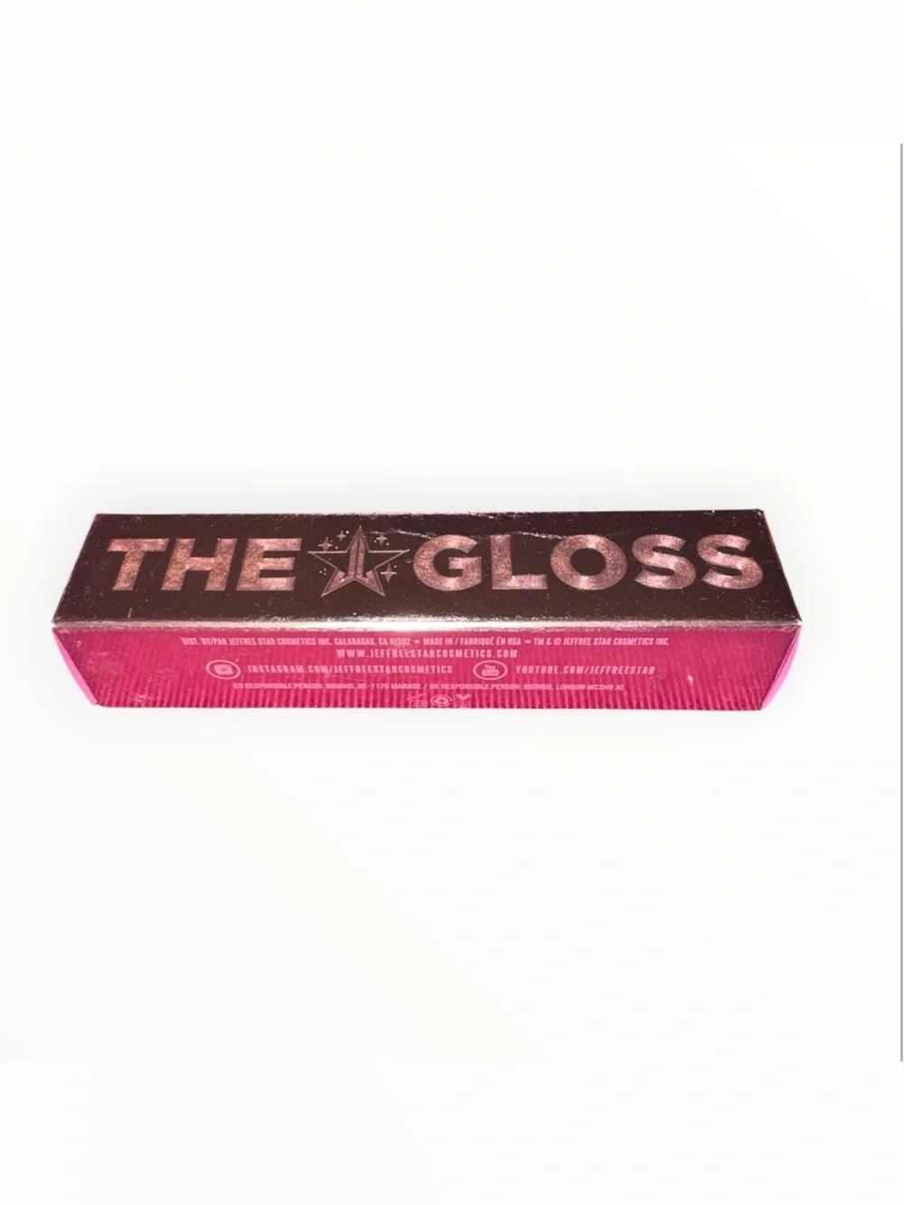 Jeffree Star The Gloss BEADED GLASS  Lip Gloss NIB
